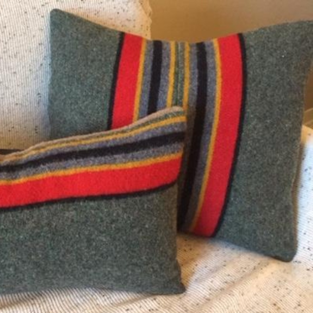 SOLD. Pendleton "Yakima Camp Blanket" Pillow